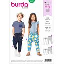 Kinder-Gummizughose | Burda 9342 | 92-122, 