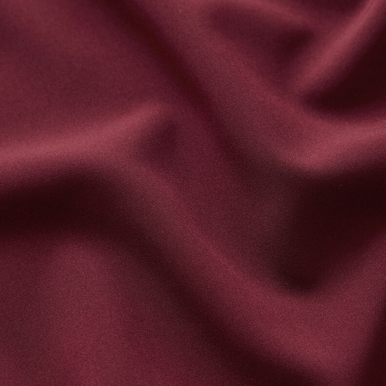 Blusenstoff Uni – bordeauxrot,  image number 2