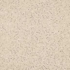 Strick-Bouclé Pailletten Uni | Poppy Fabrics – cashew, 