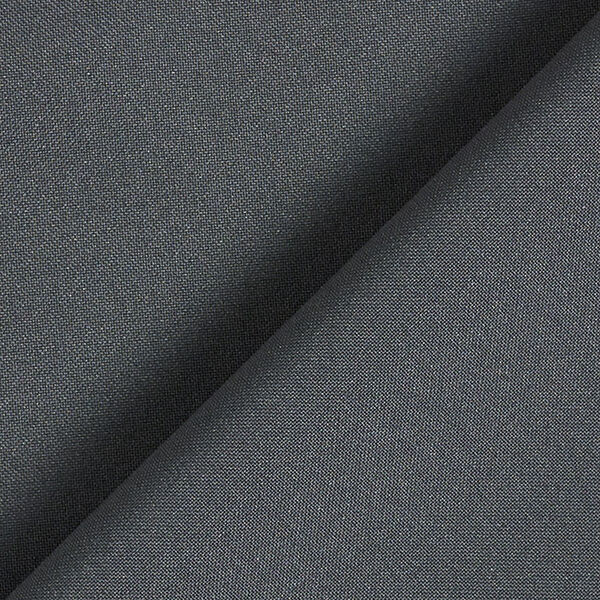 Bi-Elastischer Stretchstoff Gabardine Uni – dunkelgrau | Reststück 50cm