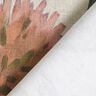 Dekostoff Halbpanama blühender Klee – rot/helltaupe,  thumbnail number 4