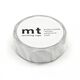 Washi Tape Streifen 1 – silber/weiss | Masking Tape,  thumbnail number 2