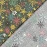 Baumwollstoff Popeline Sternen-Mix – dunkelpinie/gold,  thumbnail number 4