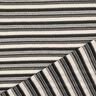 Strickstoff Streifen | Poppy Fabrics – schwarz/wollweiss,  thumbnail number 4
