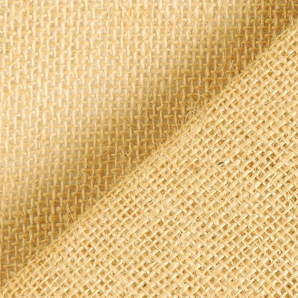 Dekostoff Jute 150 cm – natur | Reststück 50cm