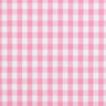 Baumwollstoff Vichykaro 1 cm – rosa/weiss,  thumbnail number 1