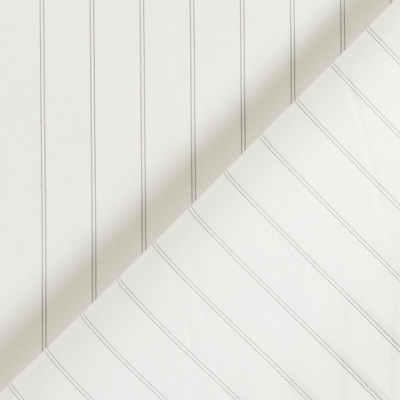 Ärmelfutter Nadelstreifen – weiss/schwarz,  image number 4