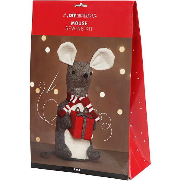 Materialset Weihnachtsmaus [ 1 Stück ],  image number 2