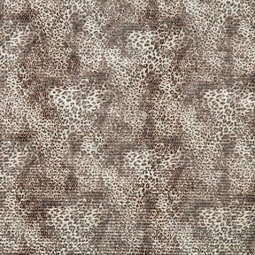Satin Plissee Leomuster – hellbeige, 
