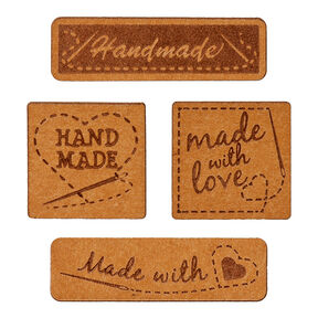 Zierteil Handmade – braun, 