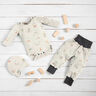 Baumwolljersey Babytiere – wollweiss,  thumbnail number 6