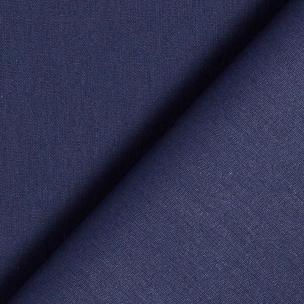 Baumwollpopeline Uni – marineblau | Reststück 100cm