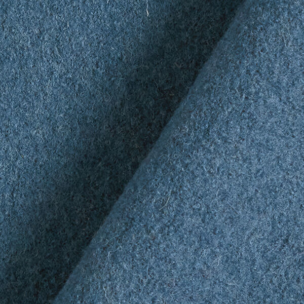 Woll-Walkloden – jeansblau | Reststück 50cm