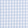 Baumwollstoff Vichykaro 1 cm – helljeansblau/weiss,  thumbnail number 1