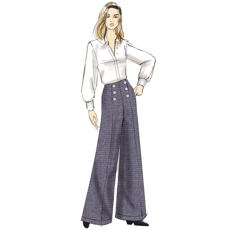 High-Waisted Hose | Very Easy Vogue9282 | 32-48,  image number 4