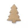 Applikation Filz Weihnachtsbaum [4 cm] – beige,  thumbnail number 1