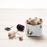 Dekostoff Canvas Bulldogge – grau,  thumbnail number 7