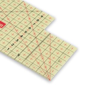 Bügellineal [20 x 10 cm] | Prym – transparent, 