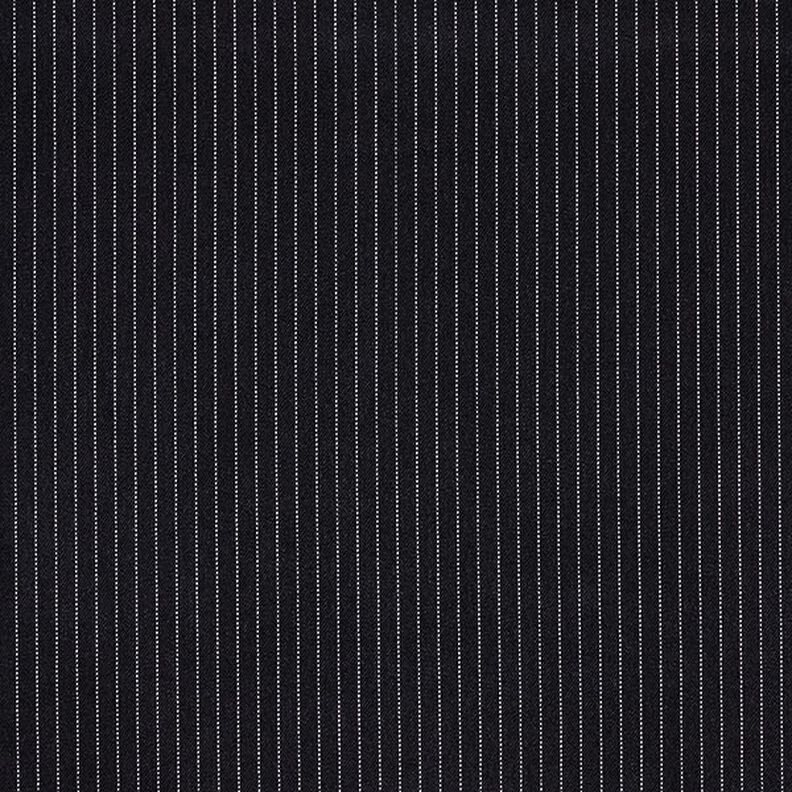 Anzugstoff Nadelstreifen Fein 5 mm – schwarz,  image number 1