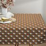 Baumwollstoff Cretonne Retro Blumen – karamell,  thumbnail number 7
