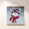 Dekopanel Gobelin Schneemann Lurex – weiss,  thumbnail number 6