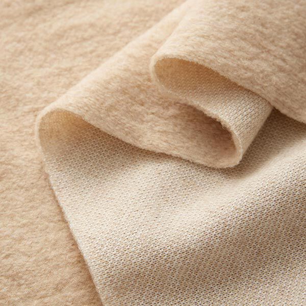 Wollstrick Melange – cashew | Reststück 100cm