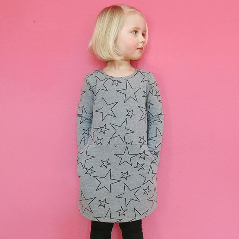 FANNIE Sweatkleid mit Taschen | Studio Schnittreif | 86-152,  image number 3