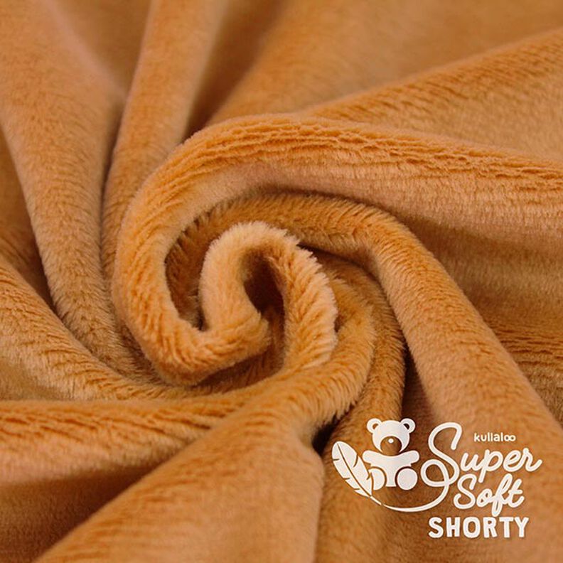 Plüsch SuperSoft SHORTY [ 1 x 0,75 m | 1,5 mm ] - hellbraun | Kullaloo,  image number 4