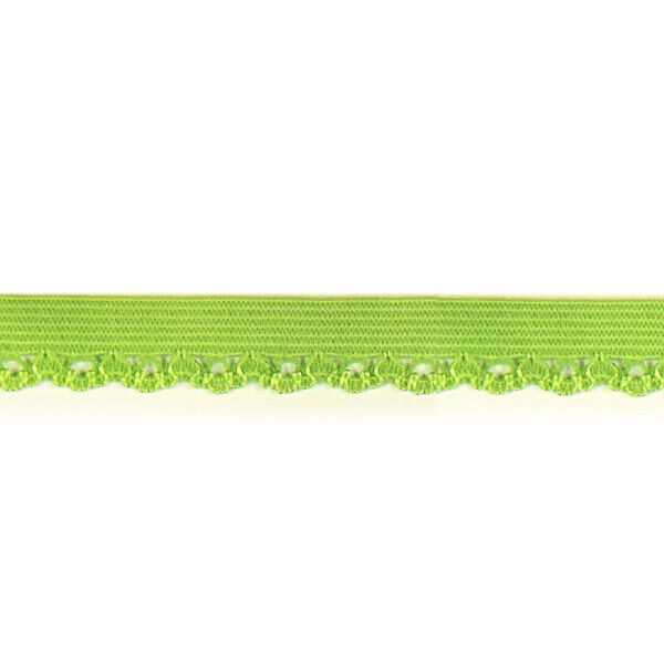 Elastisches Ziergummi [10 mm] - lindgrün,  image number 1
