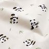 Baumwollstoff Cretonne süßer Pandabär – natur,  thumbnail number 2