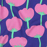 LENZING™ ECOVERO™ Viskosestoff Poppies | Nerida Hansen – marineblau/pink,  thumbnail number 2