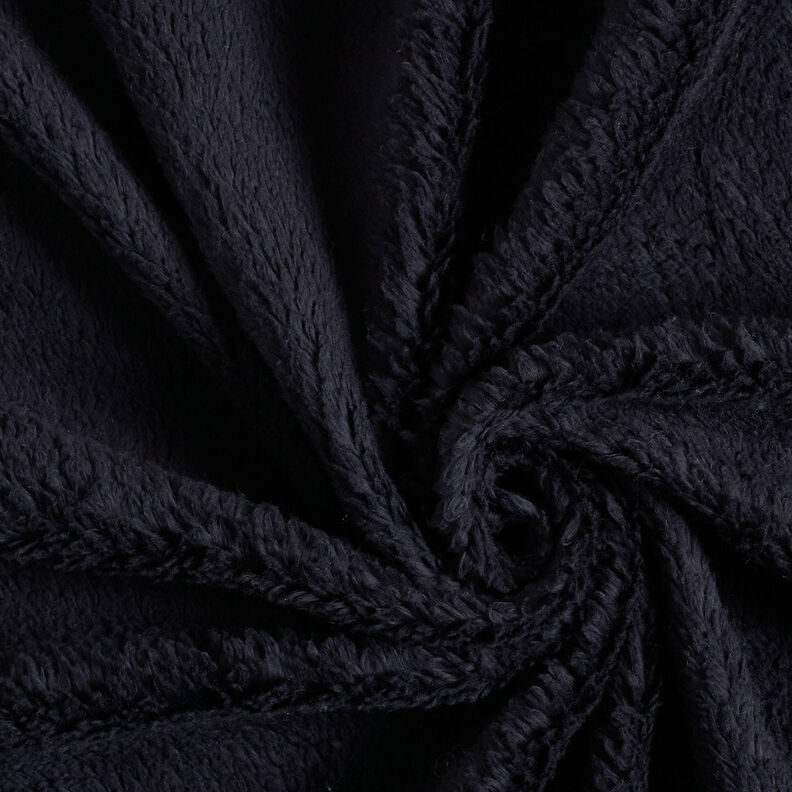 Sherpa Baumwoll-Mix Uni – schwarz,  image number 3