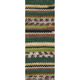 LANDLUST Sockenwolle „Bunte Bänder“, 100g | Lana Grossa – dunkelgrün/natur,  thumbnail number 2
