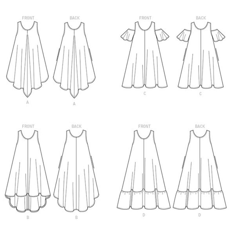 Kleid | Butterick 6350 | 42-52,  image number 8