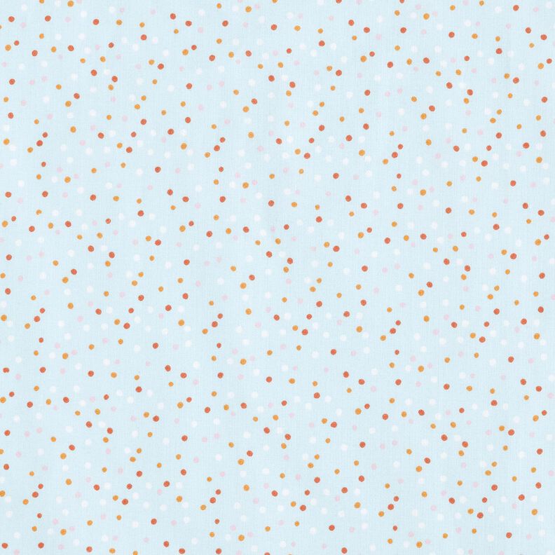 Baumwollstoff Cretonne Pünktchen – hellblau,  image number 1