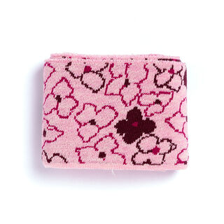 GOTS Bio Strickbündchen CUFF ME REMEMBER ME Forget-Me-Not [140 cm | 7,5 cm] | Albstoffe, 
