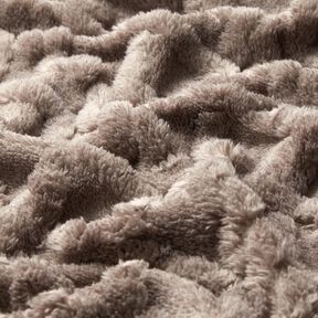 Kunstfell Diamanten – taupe, 