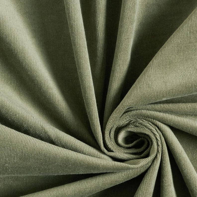 Feincord Stretch – hellkhaki,  image number 1