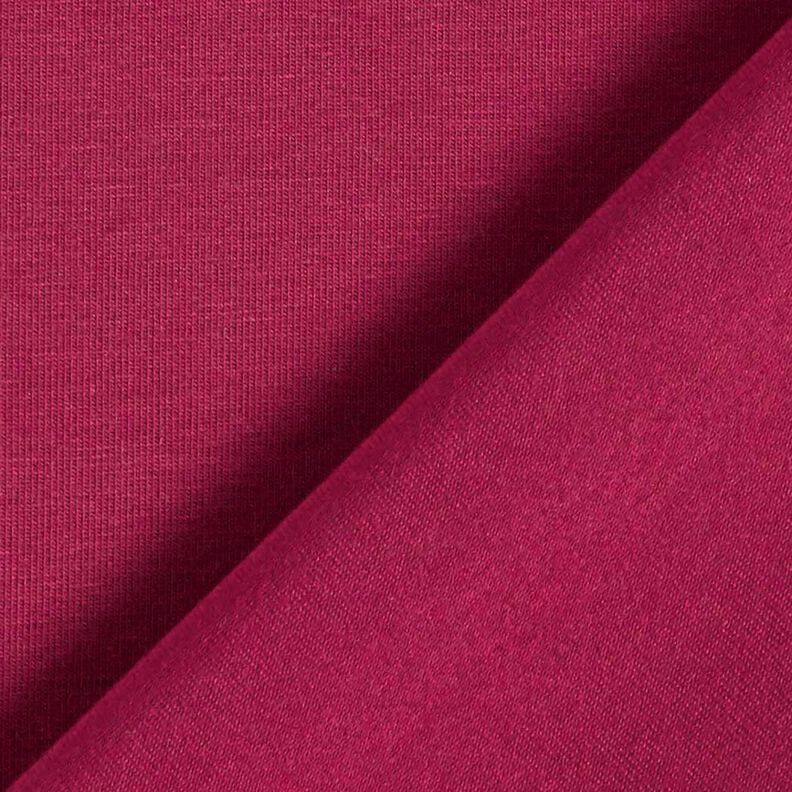 Baumwolljersey Medium Uni – purpur, image number 3