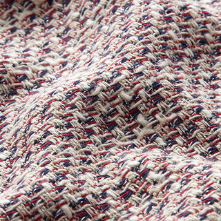 Baumwoll-Tweed mit Glitzereffekt – wollweiss, 