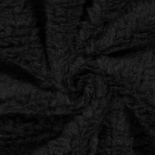 Lammfellimitat – schwarz, 