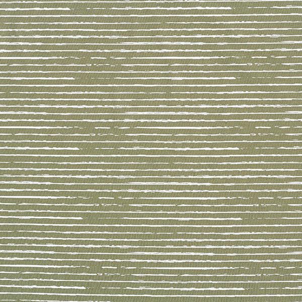 Baumwolljersey Skribbel-Streifen – khaki | Reststück 50cm