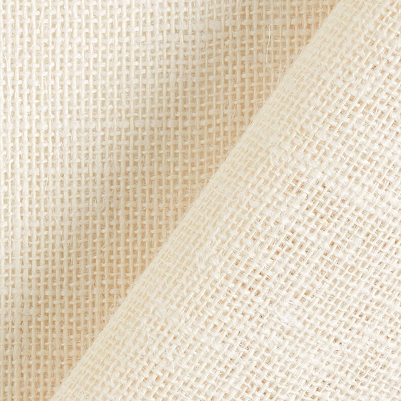 Dekostoff Jute Uni 150 cm – elfenbein,  image number 4