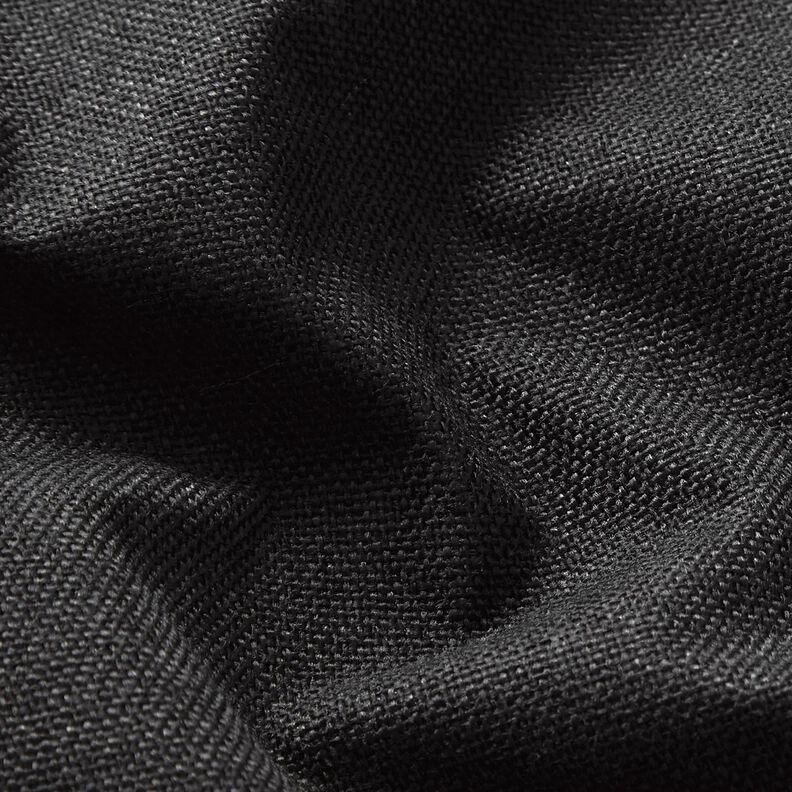 Verdunkelungsstoff Melange – schwarz,  image number 2