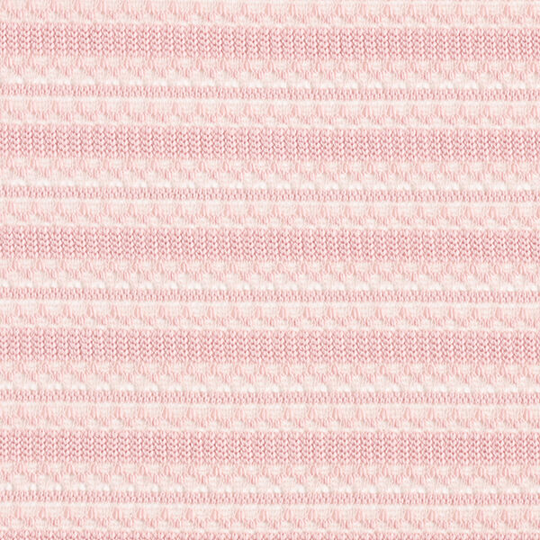 Strickstoff transparente Streifen – rosa,  image number 1