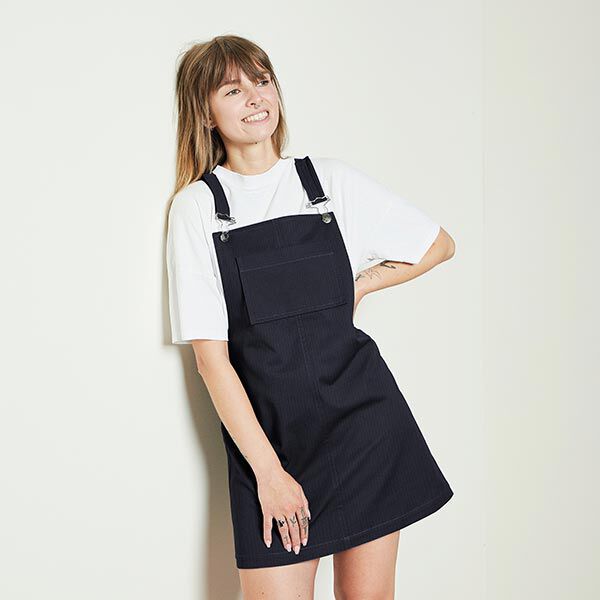 Hochelastischer Hosenstretch Uni – navy, image number 4