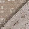 Futterstoff Jacquard Dartscheiben und Pfeile – grau/gold,  thumbnail number 4