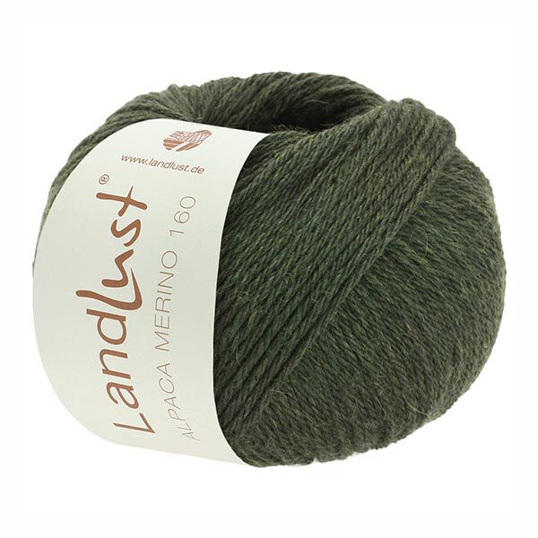 LANDLUST Alpaca Merino 160, 50g | Lana Grossa – tannengrün, image number 1