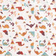 Baumwollstoff Cretonne Dinos – wollweiss/braun,  thumbnail number 1