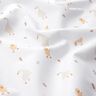 GOTS Baumwollpopeline süße Gänse und Küken | Poppy Fabrics – weiss,  thumbnail number 2